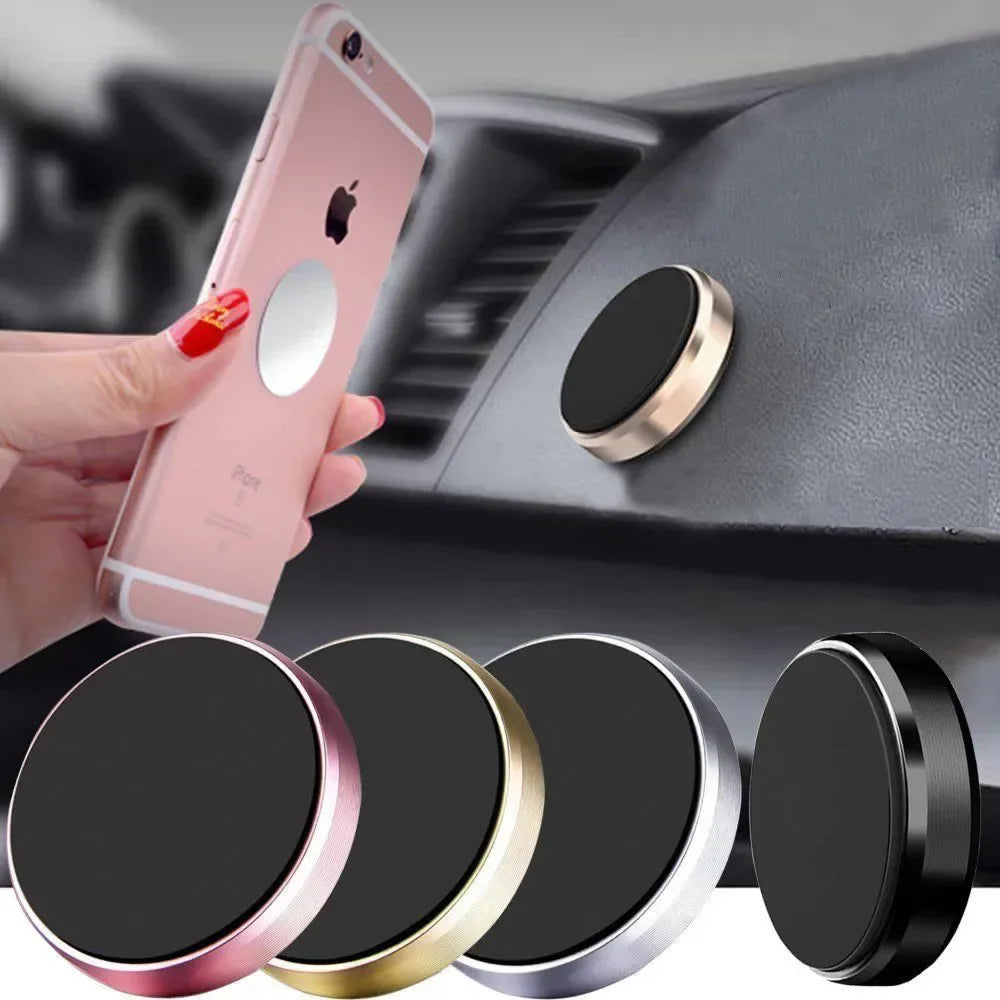 Magnetic Car Phone Holder – Universal Dashboard & Wall Mount for iPhone & Android