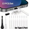 Phone Charging Port Dust Plug & Cleaning Kit – iPhone & USB-C