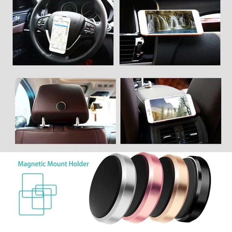 Magnetic Car Phone Holder – Universal Dashboard & Wall Mount for iPhone & Android