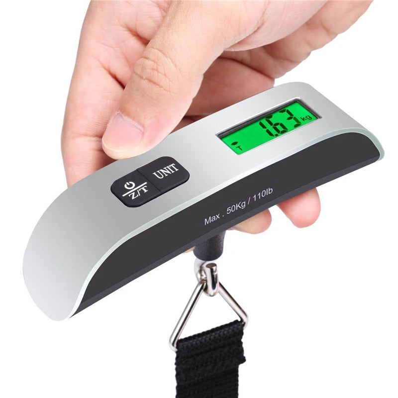 Portable Digital Luggage Scale – 50kg/110lb with LCD Display