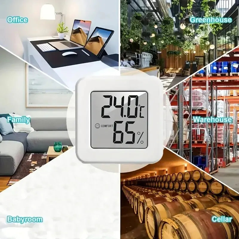 Mini Indoor Temperature & Humidity Monitor