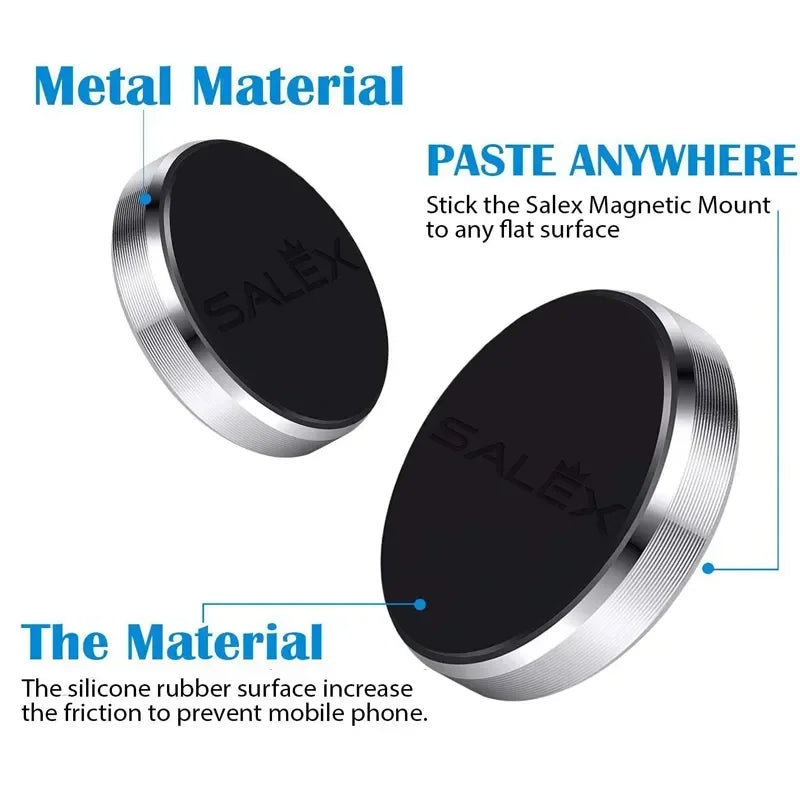 Magnetic Car Phone Holder – Universal Dashboard & Wall Mount for iPhone & Android