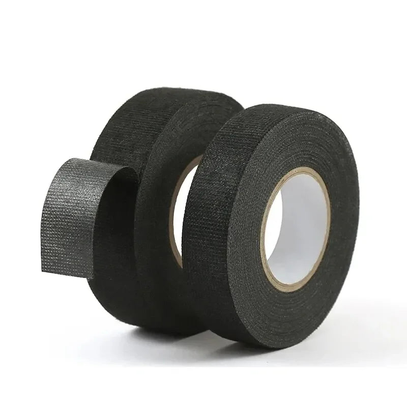 Premium Heat-Resistant Flame Retardant Adhesive Cloth Tape – Car Wiring Loom Protection