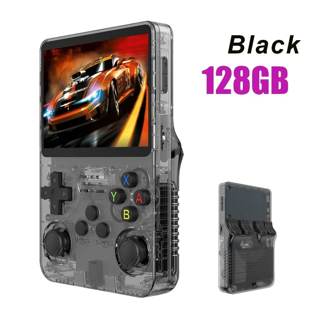 R36S Retro Handheld Game Console – 3.5" IPS Screen, 15000+ Games