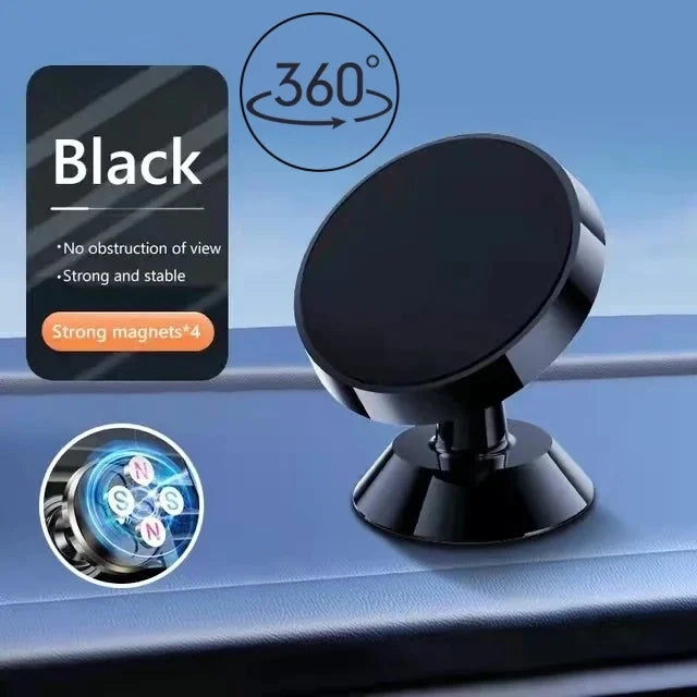 Magnetic Car Phone Holder – Universal Dashboard & Wall Mount for iPhone & Android