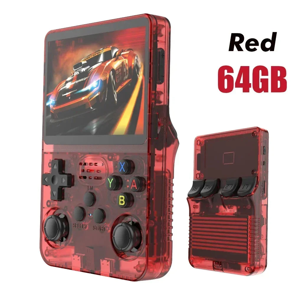 R36S Retro Handheld Game Console – 3.5" IPS Screen, 15000+ Games