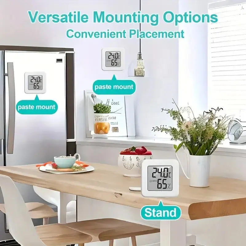 Mini Indoor Temperature & Humidity Monitor