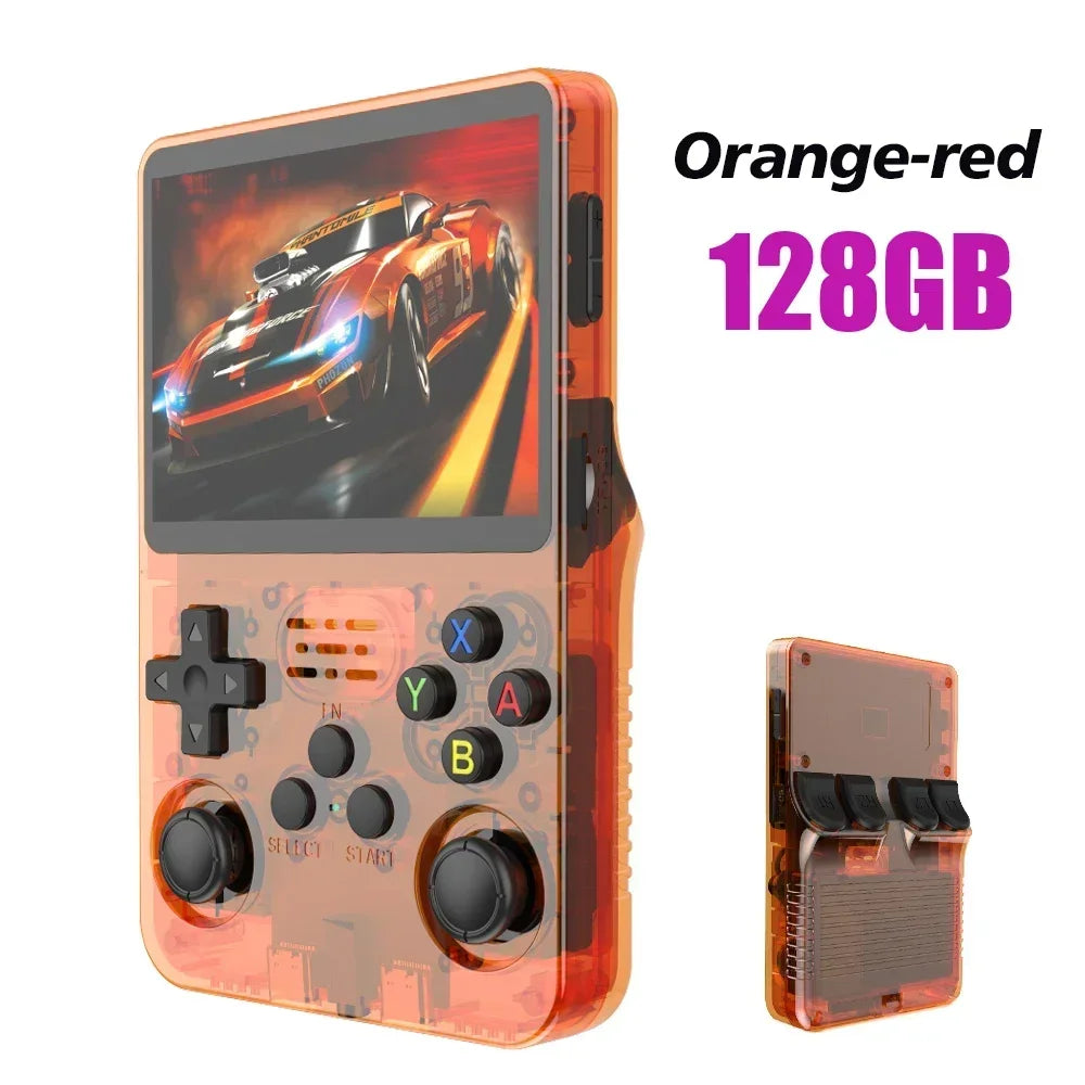 R36S Retro Handheld Game Console – 3.5" IPS Screen, 15000+ Games