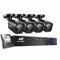 UL-Tech 4-Channel 1080P CCTV Security System – 4CH DVR, 4 Cameras & 1TB HDD