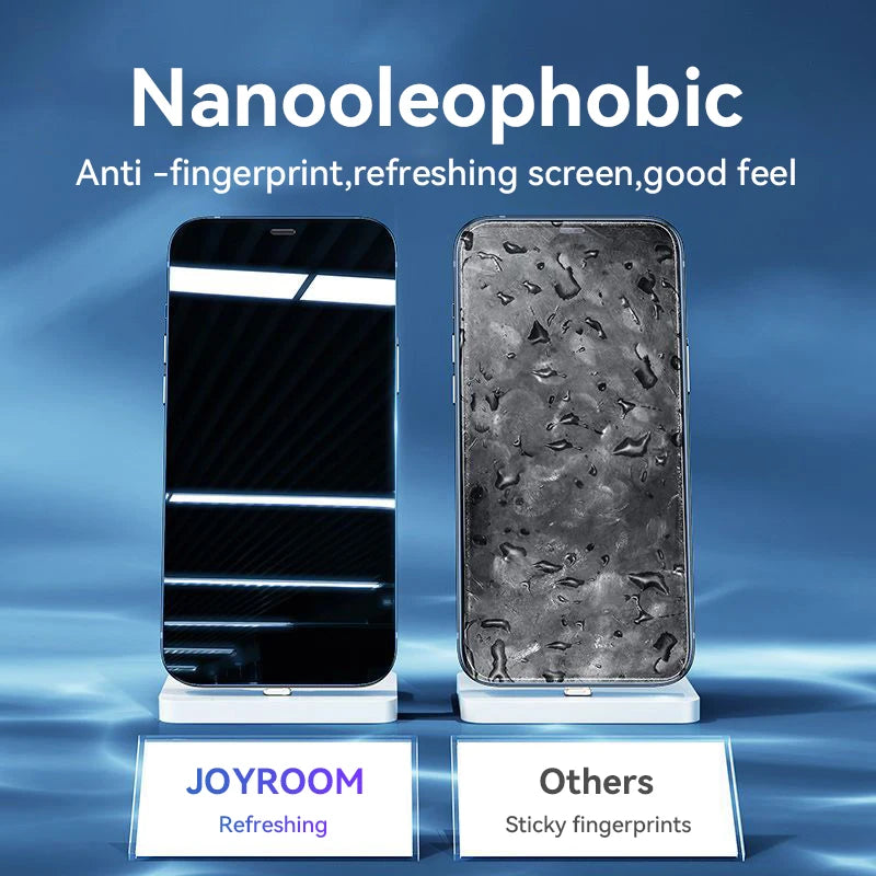Joyroom Tempered Glass Screen Protector for iPhone 15, 16 & 17 Series – HD Full Cover