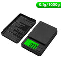 Digital Precision Pocket Scale – 0.01g Accuracy, Backlit LCD, 500g/1000g