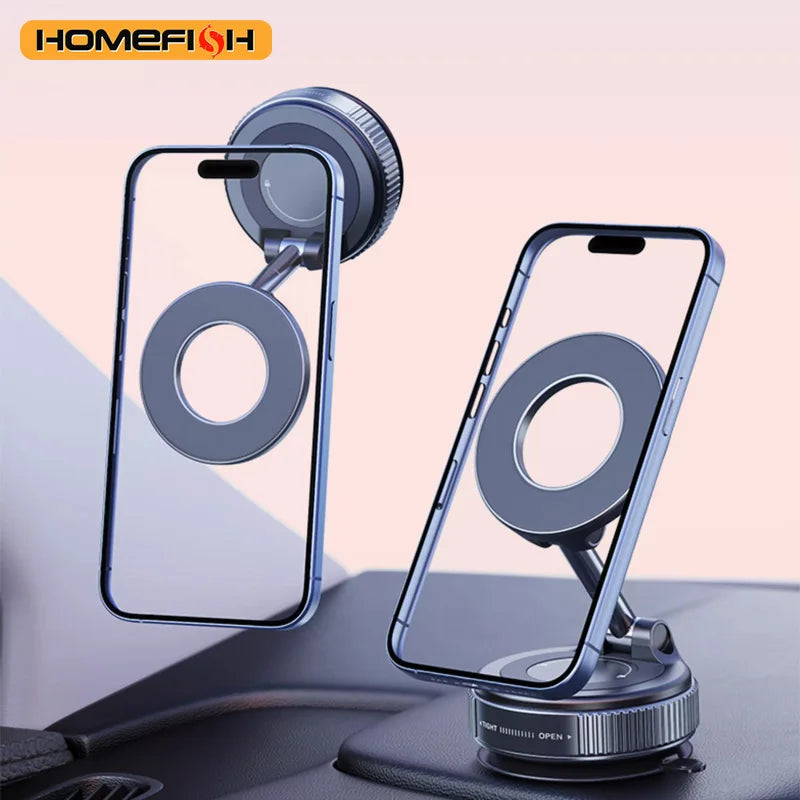 K007 Magnetic Phone Holder – 3-Axis Rotation, Multi-Surface Mount