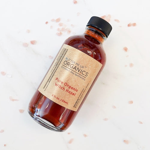 Organic Witch Hazel Facial Toner – Natural Skin Cleanser & Pore Minimiser