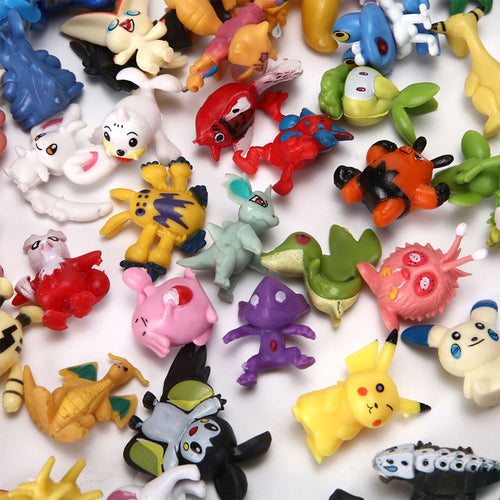 Pokémon Mini Figures Set – Pikachu & Friends Collectible Anime Figures