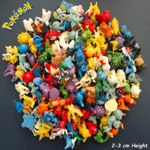Pokémon Mini Figures Set – Pikachu & Friends Collectible Anime Figures