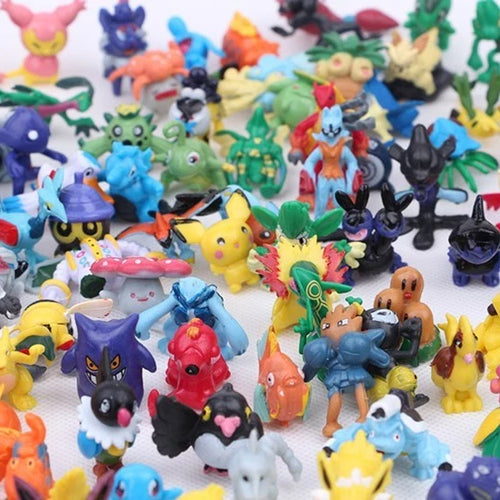 Pokémon Mini Figures Set – Pikachu & Friends Collectible Anime Figures
