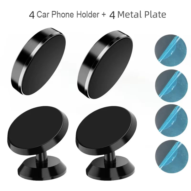 Magnetic Car Phone Holder – Universal Dashboard & Wall Mount for iPhone & Android