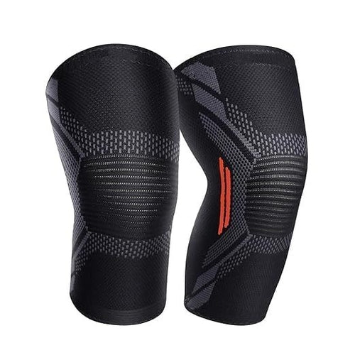 3D Compression Knee Sleeve Pair – Open Patella Support, Size S