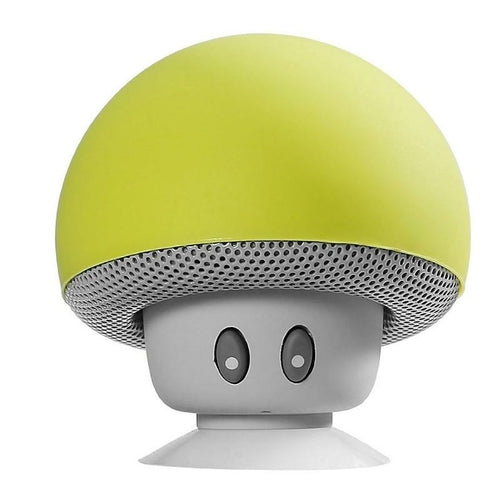 Mushroom Bluetooth Speaker – Wireless, Built-in Mic & Phone Stand