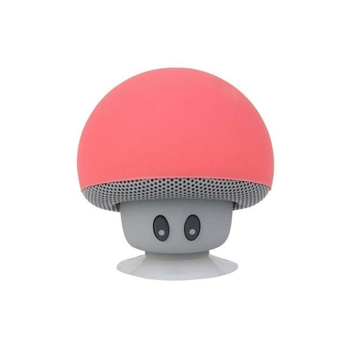 Mushroom Bluetooth Speaker – Wireless, Built-in Mic & Phone Stand