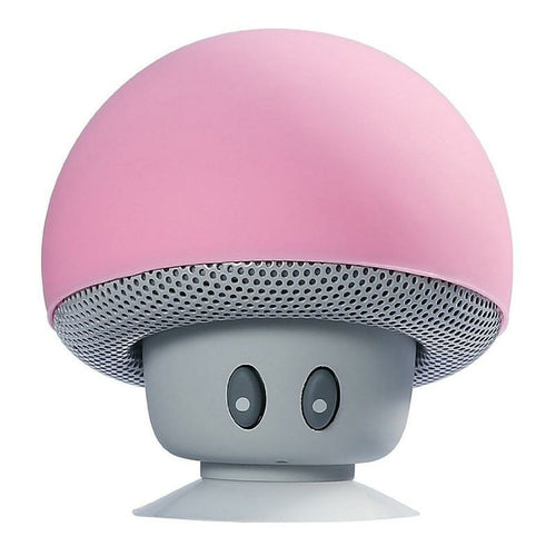 Mushroom Bluetooth Speaker – Wireless, Built-in Mic & Phone Stand