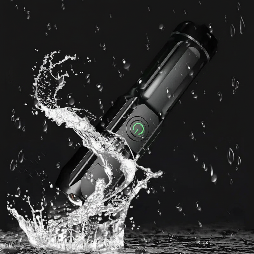 Tactical Flashlight Clean Product Image